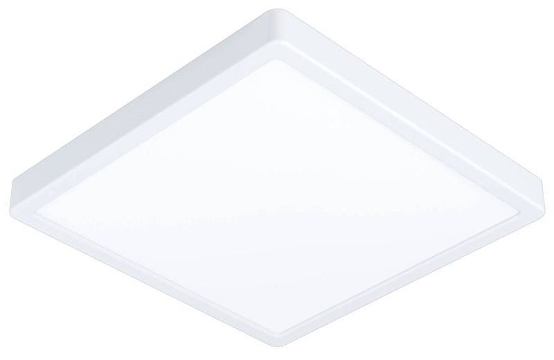 LED stropné svietidlo Eglo Fueva 5, štvorec, 28,5 cm, neutrálna biela biele