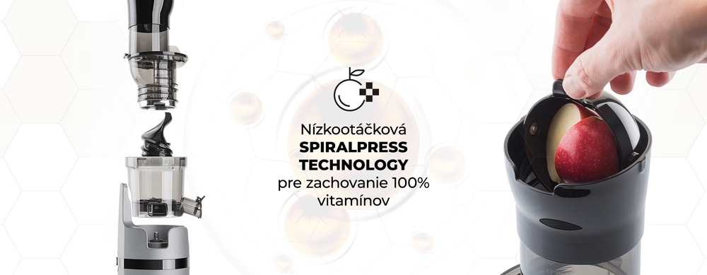 šnekový odšťavovač ETA Vitalic 4032 90000, materiály a údržba