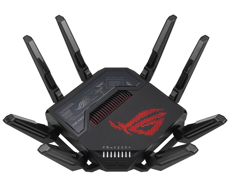 Router Asus ROG Rapture GT-BE98, Wi-Fi 7, AiMesh čierny