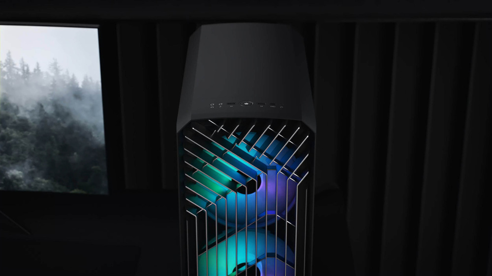 Case FRACTAL DESIGN Torrent Compact RGB Tempered Glass Light Tint čierna Fractal Design Torrent Compact RGB Tempered Glass Light Tint