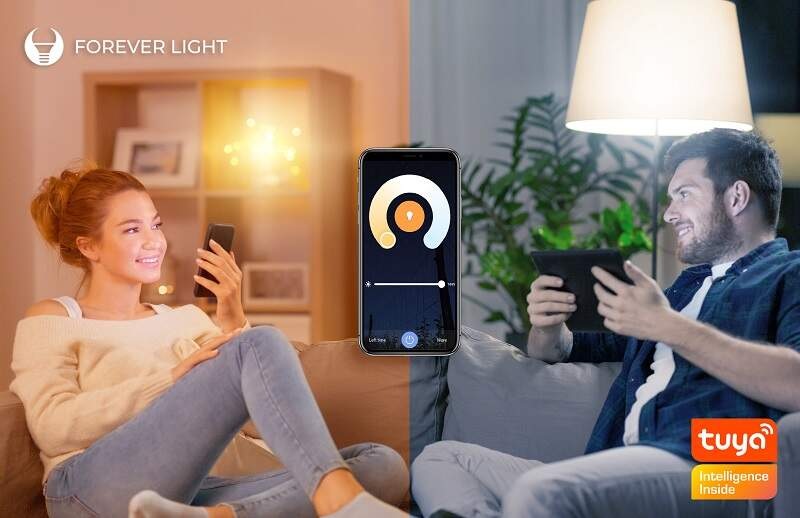 Inteligentná žiarovka Forever GU10 5,5 W