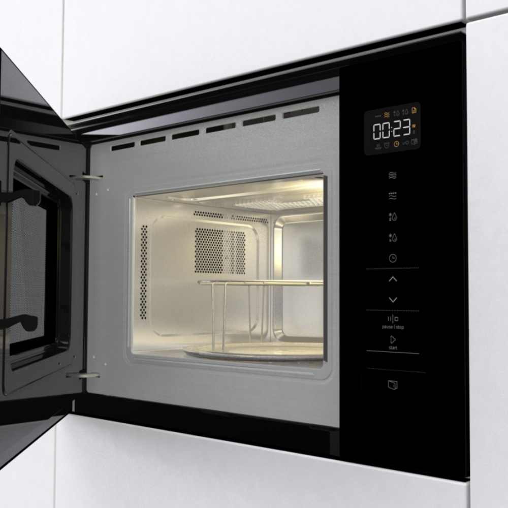 Mikrovlnná rúra Gorenje G800 BM201SG3BG čierna