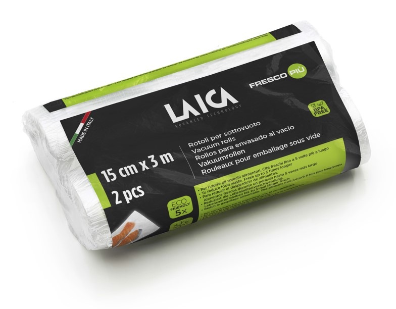 Vákuovacia fólia Laica 15 × 300 cm VT3514, 2 ks