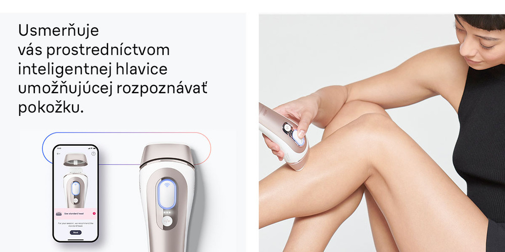 Epilátor Braun Skin i·expert IPL7257 biely/bronzový Epilátor Braun Skin i·expert IPL7257 biely/bronzový