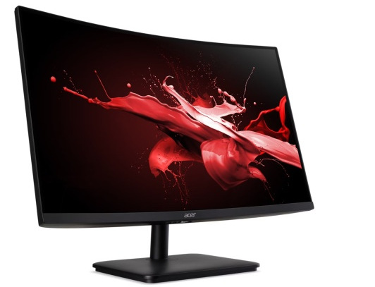 Detail herného monitora Acer Nitro z bočnej strany