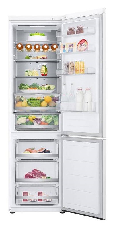 Chladnička s mrazničkou LG GBV5250CSW biela LGGGBV5250CSW