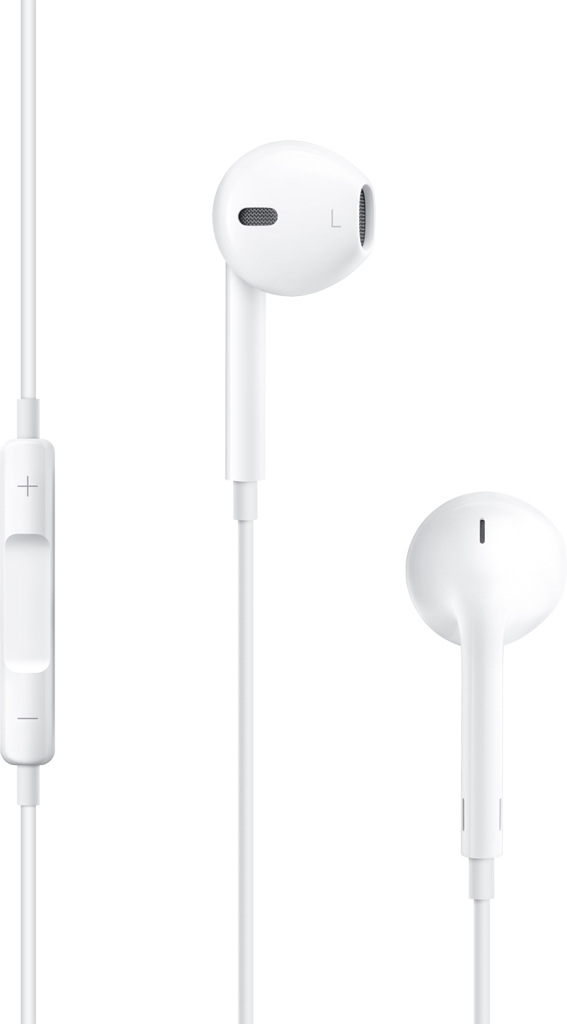 Slúchadlá Apple EarPods 3,5mm (2024) biela „Slúchadlá
