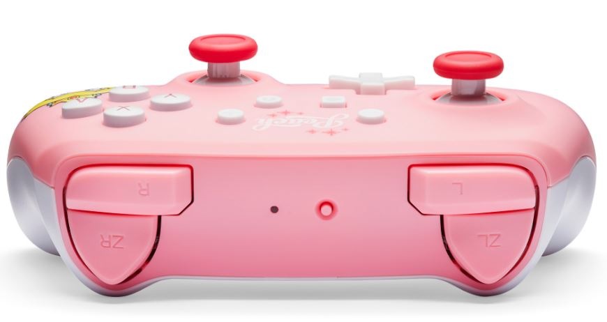 Gamepad PowerA Wireless Controller na Nintendo Switch - Super Mario - Princess Peach ružový PowerA Wireless pre Nintendo Switch - Princess Peach (NSGP0289-01)
