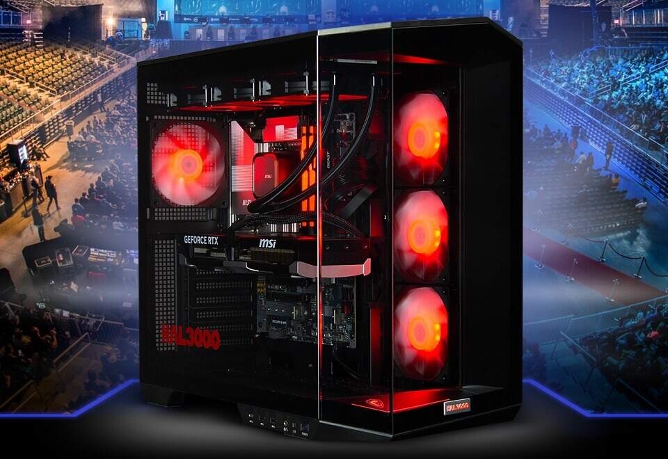 Herný počítač HAL3000 Master Gamer Elite-K čierny Herný počítač HAL3000 Master Gamer Elite-K čierny