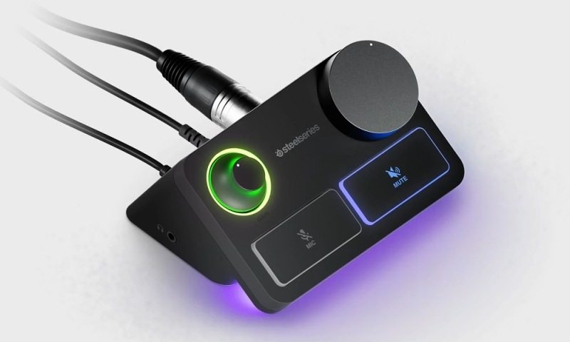 Mikrofón SteelSeries Alias Pro čierny
