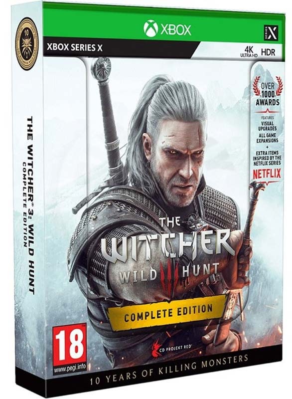 The Witcher 3: The Wild Hunt - Complete Edition + 10th Anniversary Steelbook Xbox Series X