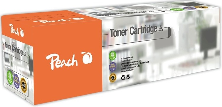 Čierny toner Peach HP CF380A s výťažnosťou 2400 strán