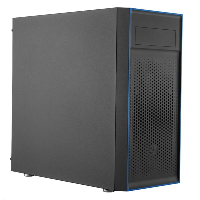 Skriňa Cooler Master MasterBox E501L v čiernej farbe.