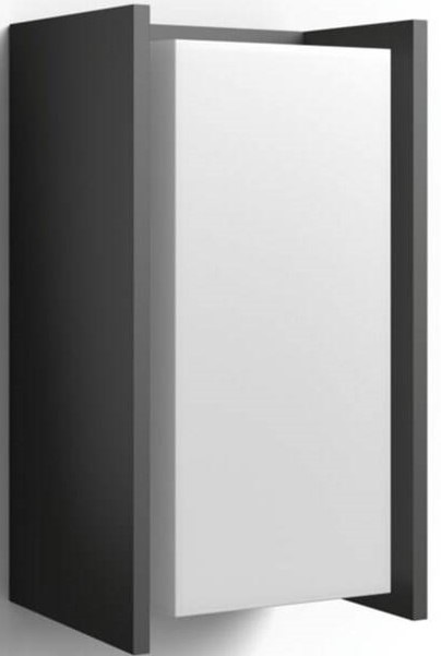 Nástenné svietidlo Philips Hue Turaco White, nástenné čierne