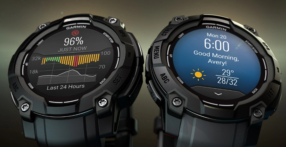 Inteligentné hodinky Garmin Instinct 3 - 50 mm AMOLED čierne Inteligentné hodinky Garmin Instinct 3 - 50 mm AMOLED čierne