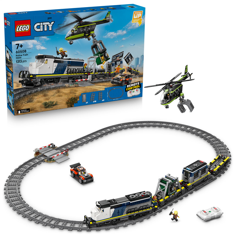 Stavebnica LEGO® City 60508 Loupež v policejním vlaku Stavebnica LEGO® City 60508 Lúpež v policajnom vlaku