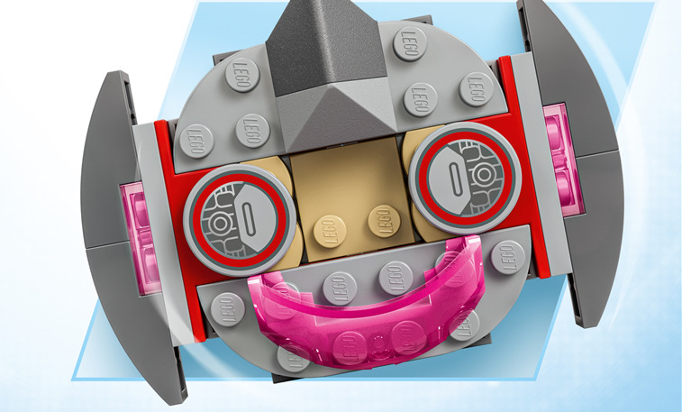 Stavebnica LEGO® Marvel Iron Man a jeho super priatelia 11209 Ultron vs. Iron Man Iron Manov oblek s minifigúrkami LEGO Iron Mana a Ultrona ponúka priestor pre súboje aj rozsiahlejšie herné scenáre.