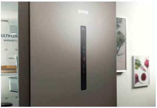 Chladnička s mrazničkou Gorenje Advanced NRK6202AXL4 IonAir nerez