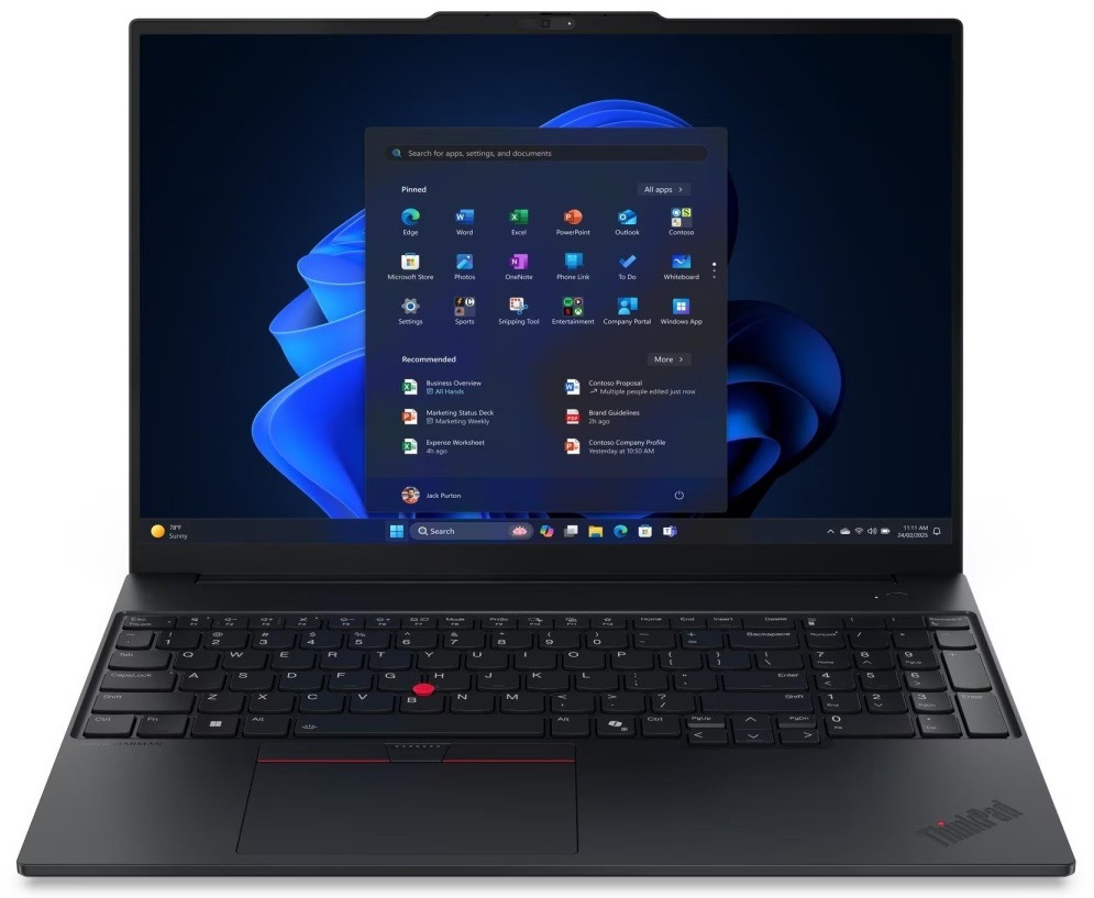 Notebook Lenovo ThinkPad E14 Gen 7 čierny
