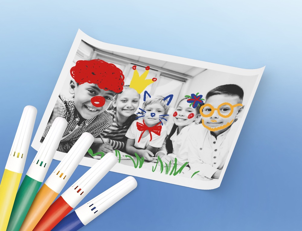 Instantný fotoaparát LAMAX InstaKid2 AI Plus modrý