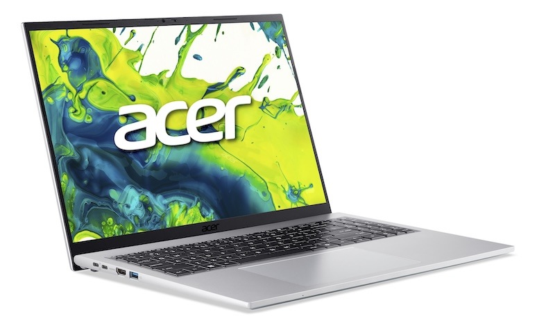 Notebook Acer Aspire Go 16 (AG16-71P-719Y) strieborný Vďaka antireflexnej úprave je obraz vždy ostrý a dobre čitateľný aj vo svetlejšom prostredí.