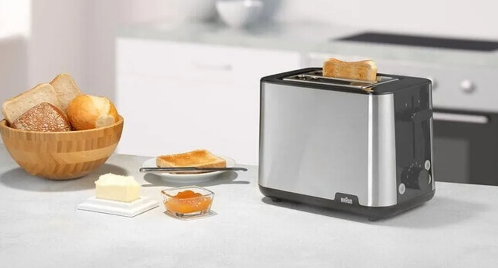 Hriankovač Braun HT1510BK PURSHINE Hriankovač Braun HT1510BK PurShine na linke v kuchyni