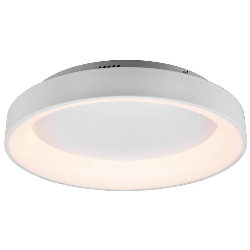 LED stropné svietidlo TRIO Girona, 60 cm biele LED stropné svietidlo TRIO Girona, 60 cm biele