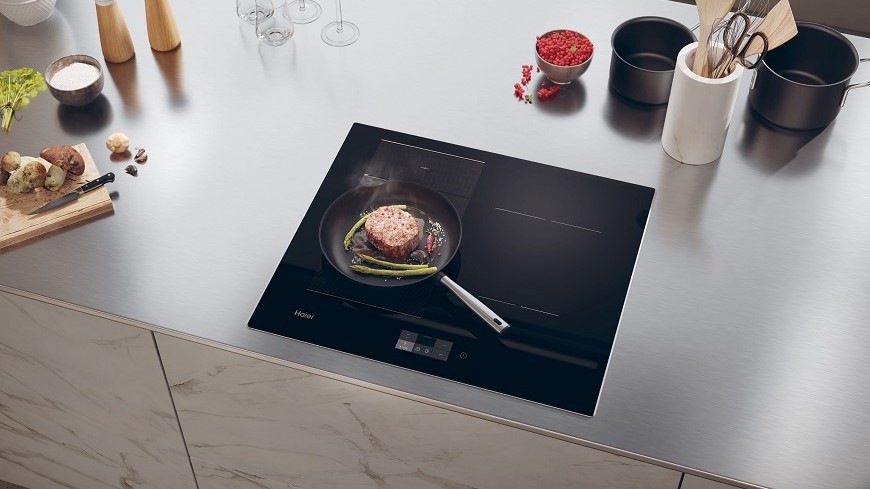 Indukčná varná doska Haier Series 6 / I-Touch HAMTSJ66TFTCF čierna Indukčná varná doska Haier Series 6 / I-Touch HAMTSJ66TFTCF čierna