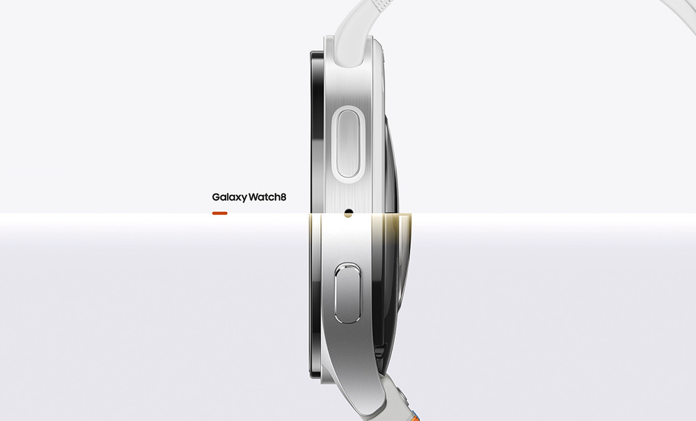Inteligentné hodinky Samsung Galaxy Watch8 44 mm strieborné