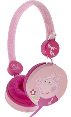 Slúchadlá OTL Technologies Peppa Pig Core Wired ružová