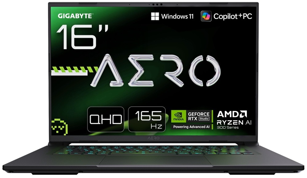 Notebook GIGABYTE AERO X16 1VH93CZC94AH sivý