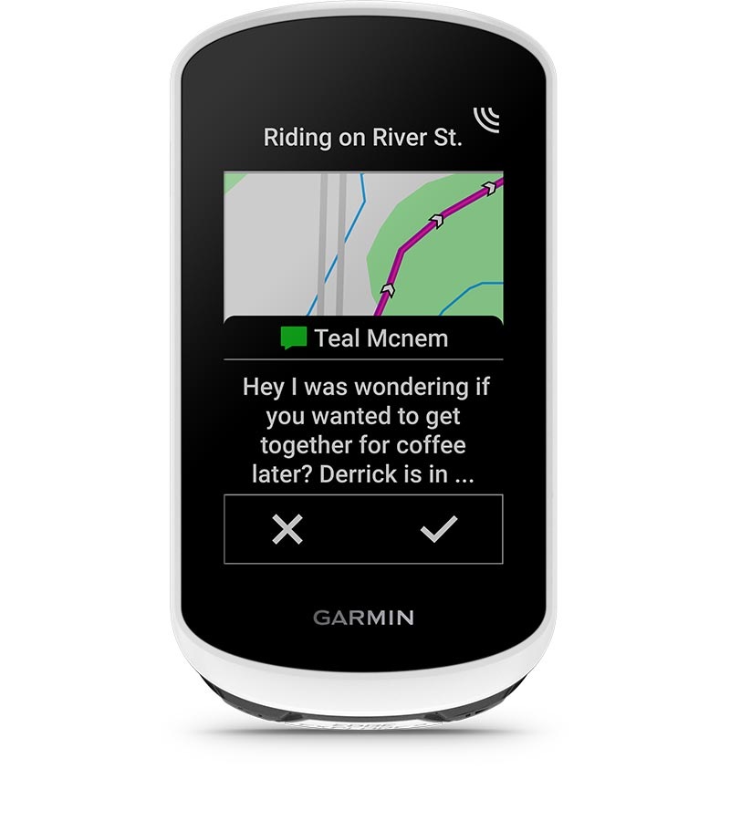 Cyklopočítač s GPS Garmin EDGE Explore 2 čierny/biely