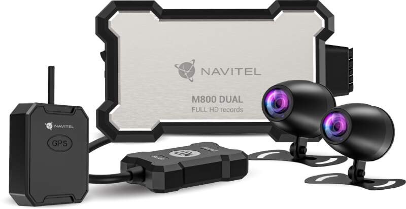 Motokamera NAVITEL M800 DUAL čierna Motokamera NAVITEL M800 DUAL čierna