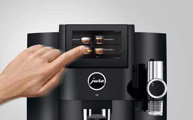 Automatický kávovar Jura S8 Piano Black čierne Automatický kávovar Jura S8 Piano Black čierne