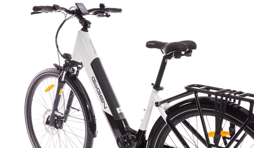 Elektrobicykel GoGEN Proxima HD 28" 18" 2026 čierne/biele Elektrobicykel GoGEN Proxima HD 28" 18" 2026 čierne/biele