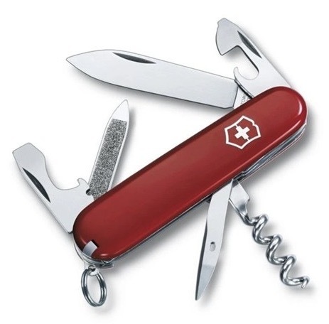 Vreckový nôž Victorinox s dĺžkou 84 mm, kvalitný nerezový materiál