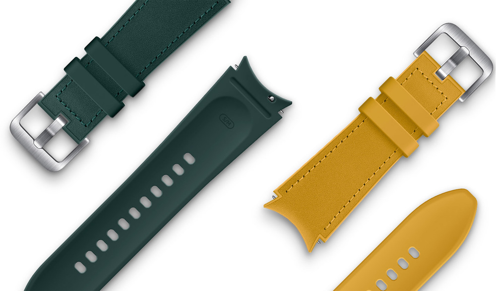 Remienok Samsung Hybridný kožený 20mm (veľkosť S/M) - mustard Remienok Samsung Hybridný kožený 20mm (veľkosť S/M) - mustard