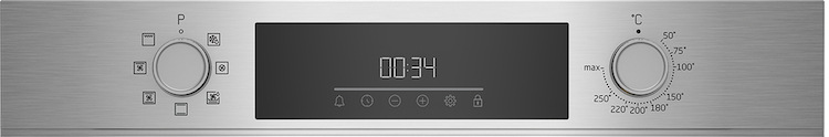Rúra Beko Beyond BBIM12300X čierna/nerez Beko BBIM12300X, nerezová