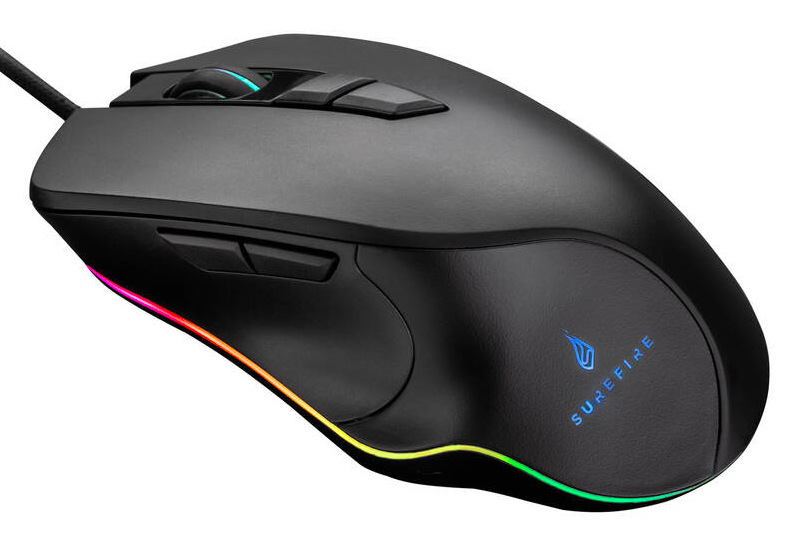 Myš SureFire Martial Claw RGB čierna