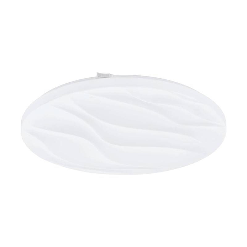 LED stropné svietidlo Eglo Benariba, 44 cm biele