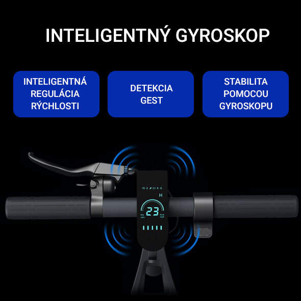Elektrická kolobežka LEQI D12 čierna