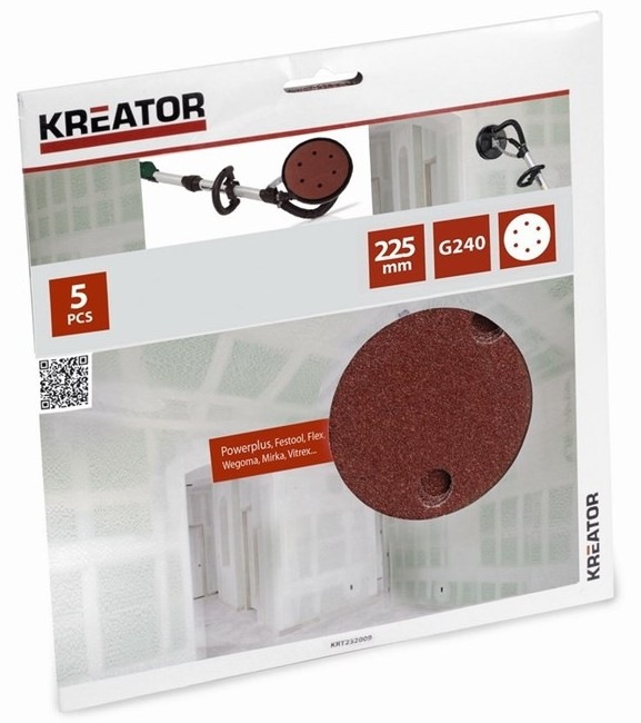 Brúsny kotúč Kreator 225mm G240