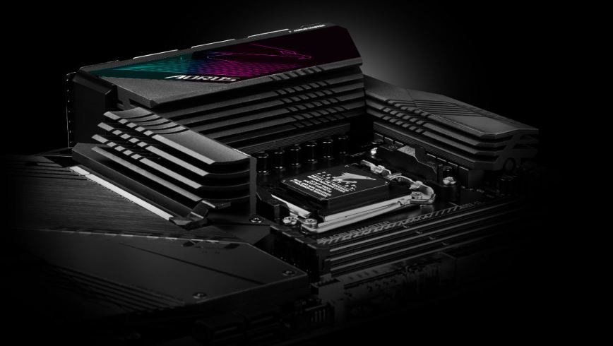 Základná doska GIGABYTE B650E AORUS MASTER Detail základnej dosky Gigabyte B650E AORUS MASTER