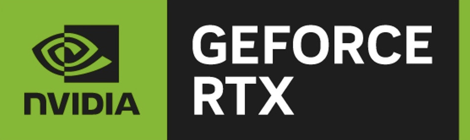 Notebook Lenovo Legion Pro 5 16IAX10H čierny Logo grafického radu NVIDIA GeForce RTX použité v notebooku Lenovo Legion Pro 5 16IAX10H
