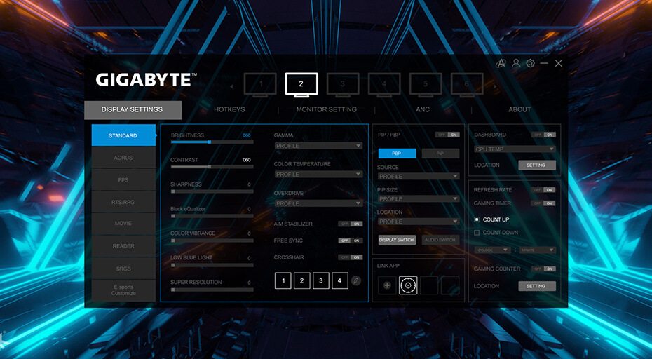 Monitor GIGABYTE M27Q čierny