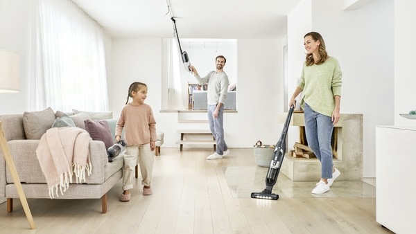 Tyčový vysávač Bosch Flexxo 2.0 BCH3K2801 sivý Tyčový vysávač Bosch Flexxo 2.0 BCH3K2801 sivý