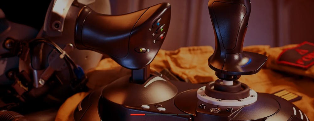 Joystick Thrustmaster T.Flight Hotas One pre Xbox One/Series a PC čierny „Thrustmaster