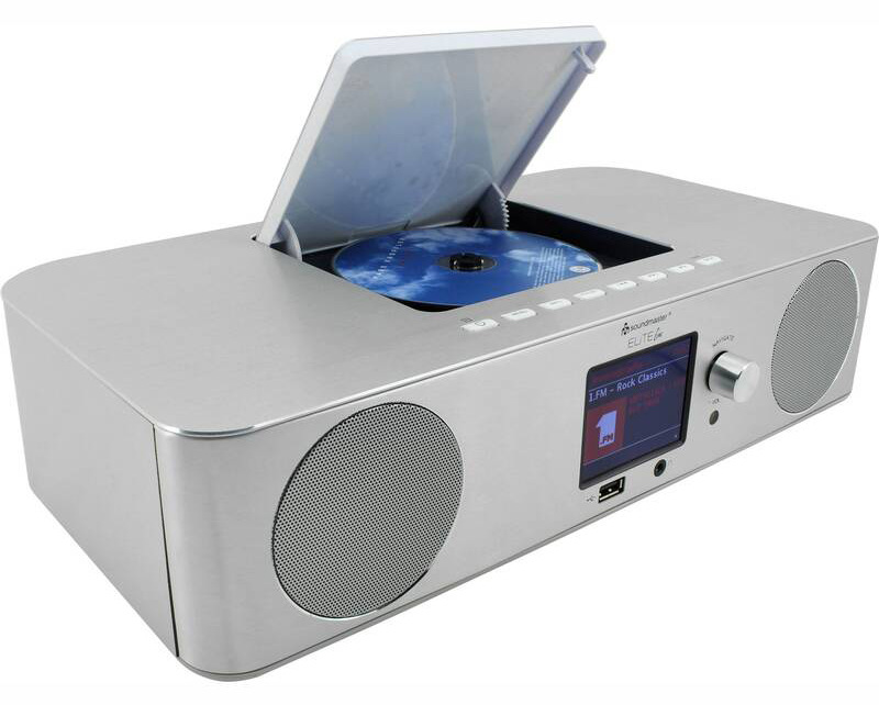 Internetový rádioprijímač s DAB+ Soundmaster ICD2060SI strieborný