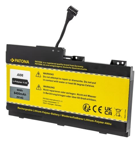 Batéria PATONA pre HP ZBook 17 G3 8400mAh Li-Pol 11,4 V AI06XL