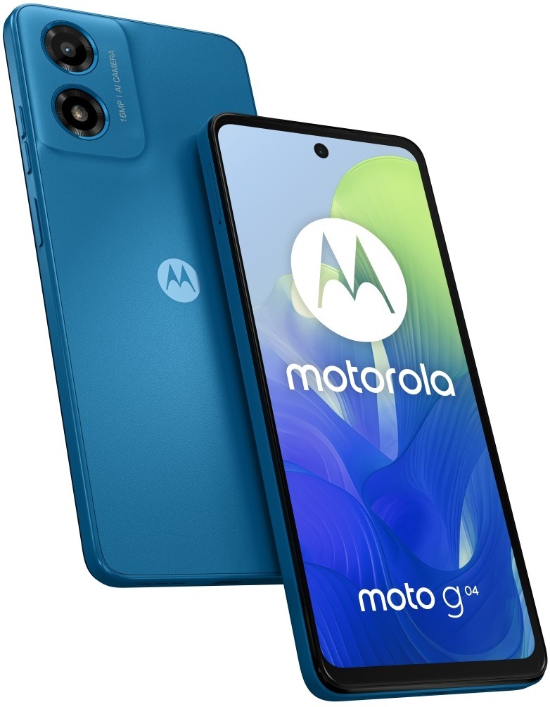 Mobilný telefón Motorola Moto G04 4 GB / 64 GB modrý